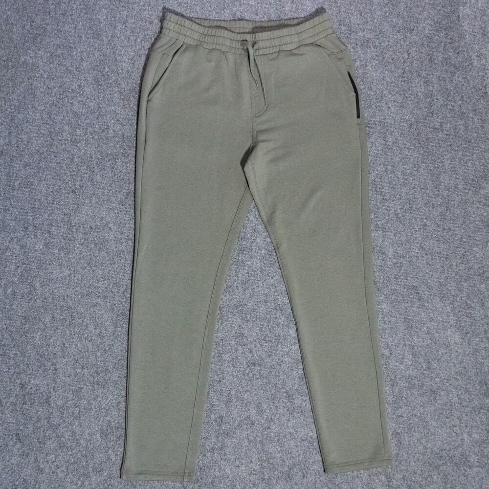Quince Supersoft Fleece Jogger Sweat Pants Smoked Thyme Green Men's Medium